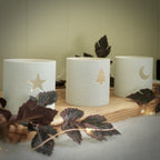 Winter Trio Tea Light Holders