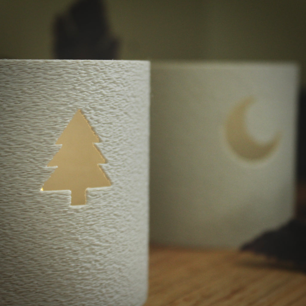 Winter Trio Tea Light Holders