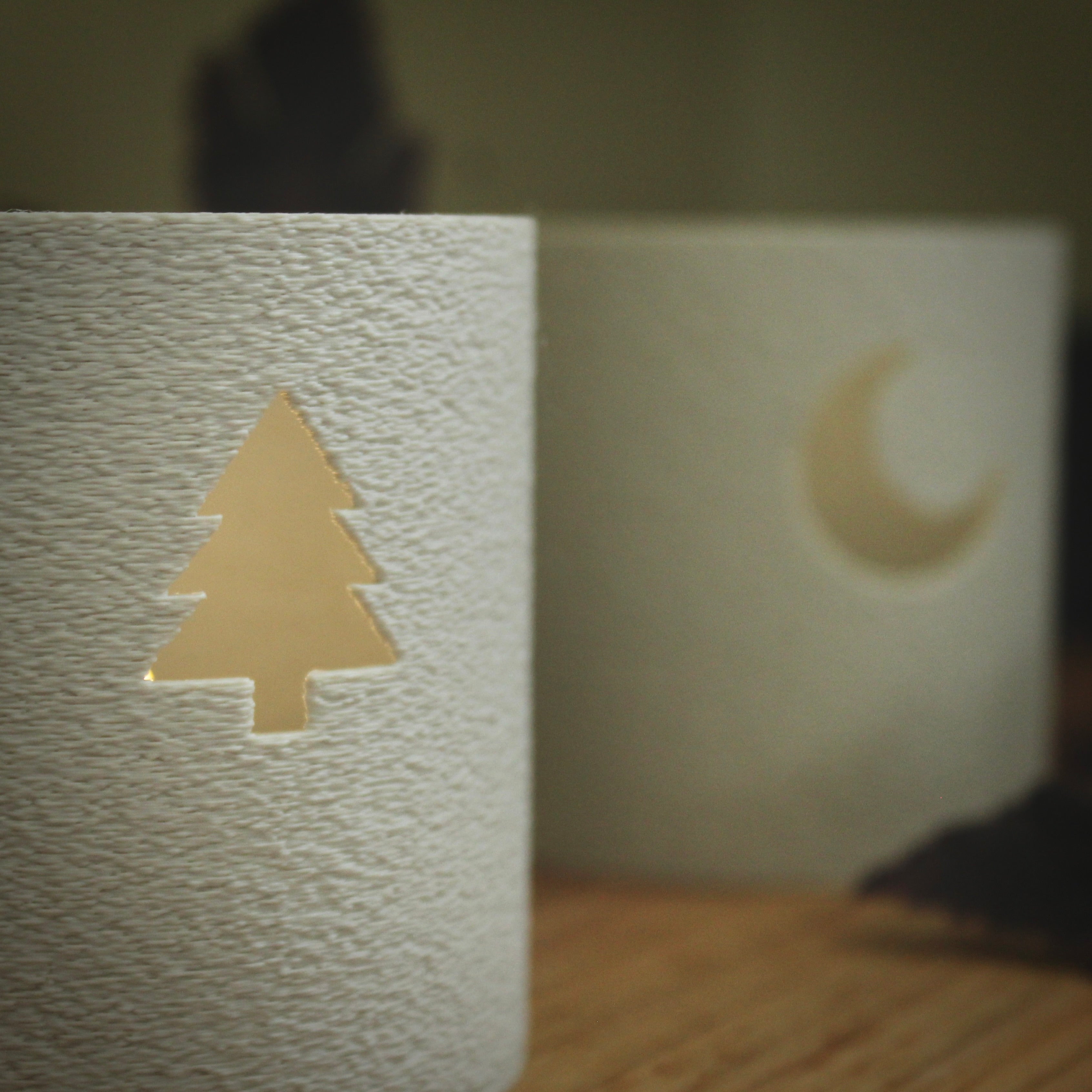 Winter Trio Tea Light Holders