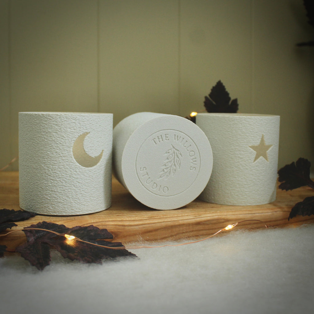 Winter Trio Tea Light Holders